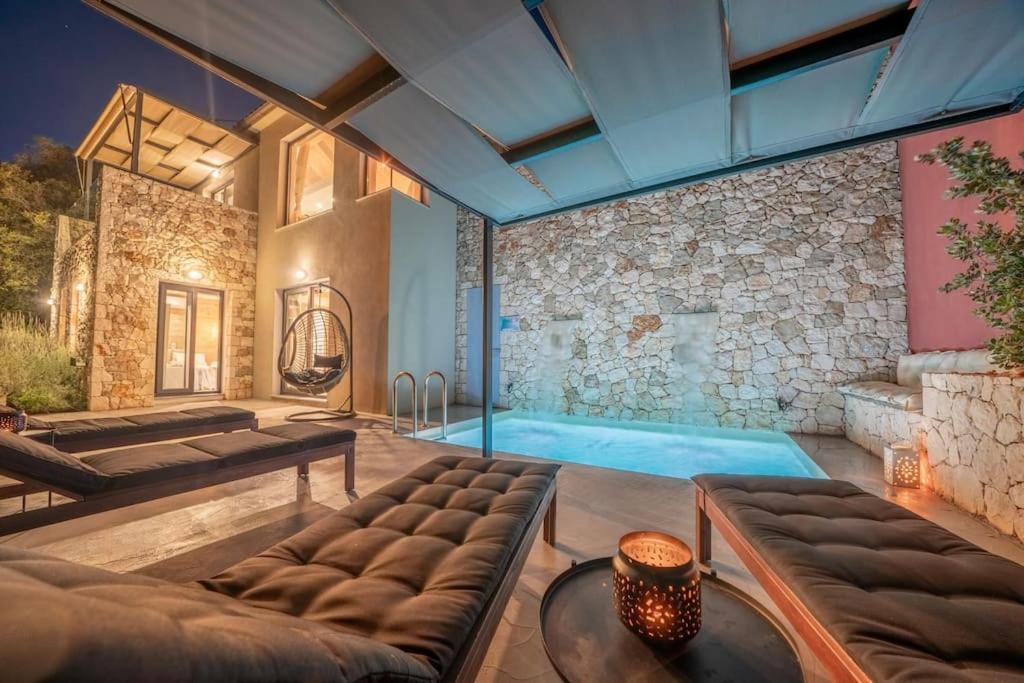 Villa Elisabeth Sea View Private Pool Fiskardo Kefalonia Katsarata Luaran gambar