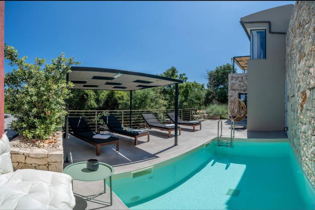 Villa Elisabeth Sea View Private Pool Fiskardo Kefalonia Katsarata Luaran gambar