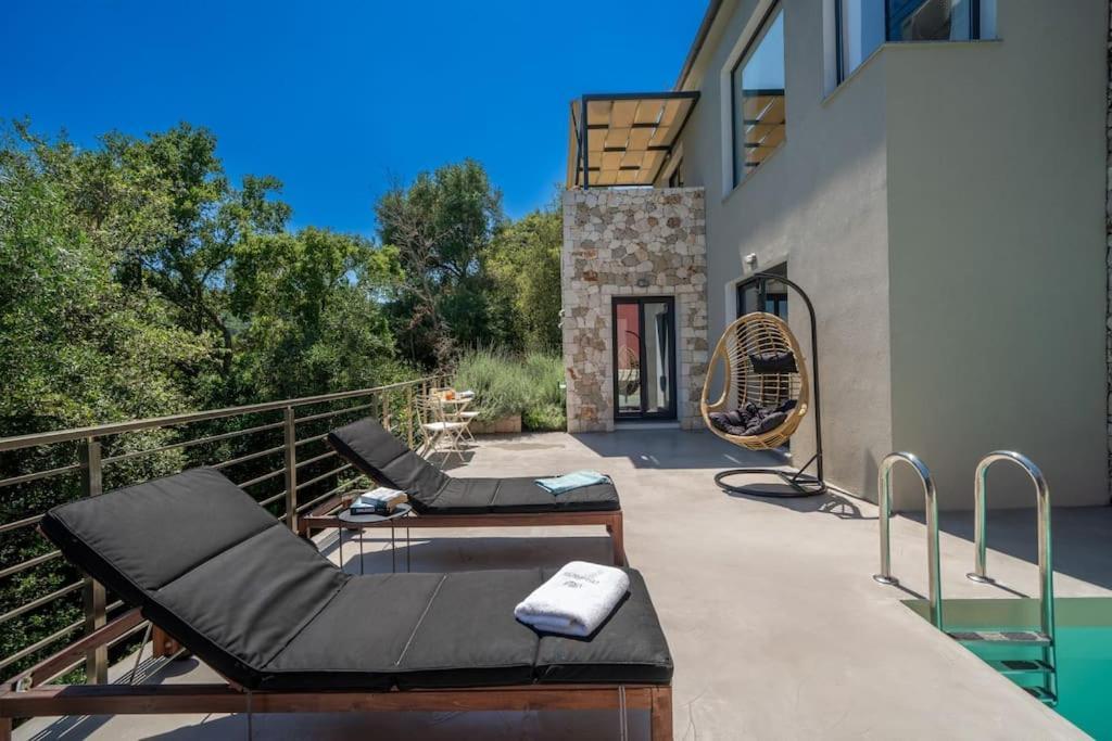 Villa Elisabeth Sea View Private Pool Fiskardo Kefalonia Katsarata Luaran gambar