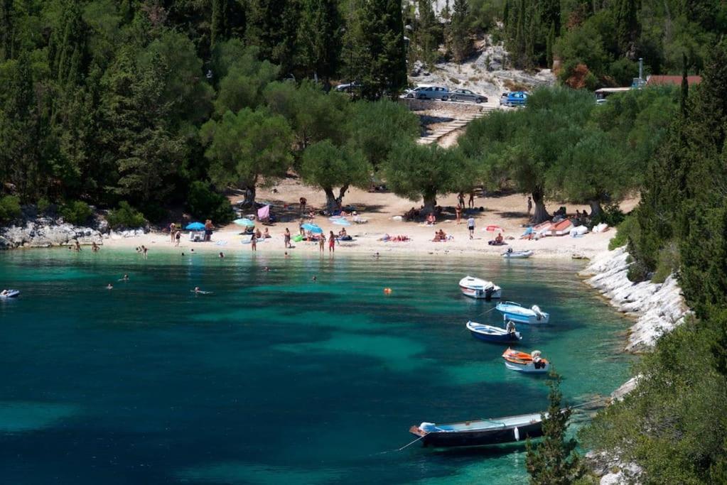 Villa Elisabeth Sea View Private Pool Fiskardo Kefalonia Katsarata Luaran gambar